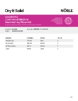 Ingredient Sheet Ingredient Sheet