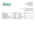 Ingredient Sheet