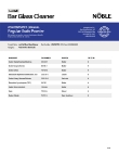 Ingredient Sheet