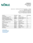Ingredient Sheet