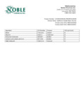 147QPGKCHROM / 999QPGKCHROM Ingredient List