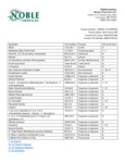 Ingredient Sheet