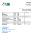 Ingredient Sheet