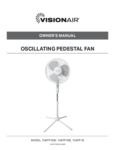 16inch OSCILLATING PEDESTAL FAN
