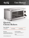 Avantco Electric Cheese Melter Manual