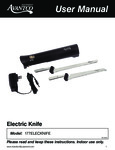 Galaxy ELECKNIFE Manual