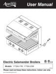 Avantco 177TIMER Timer manual Avantco 177TIMER Timer manual