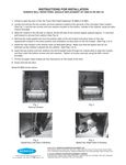 Installation Instructions