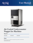 194UN Air Cooled Undercounter Nugget Ice Machine_Manual (1).pdf 194UN Air Cooled Undercounter Nugget Ice Machine_Manual (1).pdf
