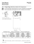 200-2749 Parts Manual