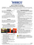2000 Lb. POWER-LIFT STACKER Operating Instructions and Parts Manual 