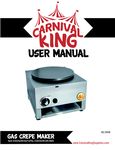 Gas Crepe Maker Manual Gas Crepe Maker Manual