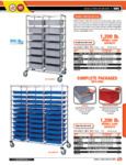 Bin cart mobile, double bay catalog