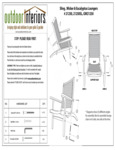 21250, GW21250, 21250SL assembly instructions 21250, GW21250, 21250SL assembly instructions