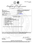 Certificate of Conformance 22-029A1 Certificate of Conformance 22-029A1