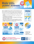 22509283_Arm & Hammer Power Sheets Laundry Detergent 2 Ct.pdf 22509283_Arm & Hammer Power Sheets Laundry Detergent 2 Ct.pdf