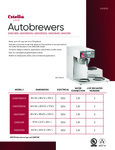 Estella Caffe Autobrewers Sell Sheet