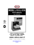 250L1XWHX Parts Manual