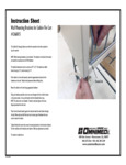 Omnimed 266015 Wall Mounting Brackets Instructions