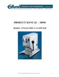 Edlund 270 Manual