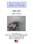 Patty-O-Matic 330A manual Patty-O-Matic 330A manual