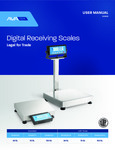 Avatek Digital Receiving Scales Legal for Trade Manual