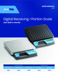 Avatek Digital Receiving / Portion Scale with Built-in Handle Manual Avatek Digital Receiving / Portion Scale with Built-in Handle Manual