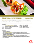Crispy Caprese Salad Recipe