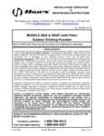 3602-3602F INSTALLATION, OPERATION & MAINTENANCE INSTRUCTIONS 3602-3602F INSTALLATION, OPERATION & MAINTENANCE INSTRUCTIONS