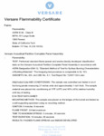 Versare Acoustical Panel Fire Rating