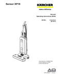 Karcher Sensor XP 18 Manual