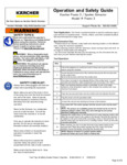 Karcher Presto 3 Instructions