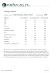 Lorann Oils Strawberry Allergen