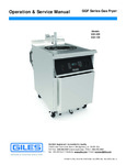 Giles GGF-400 & GGF-720 Manual