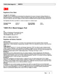 3M 7200 Black Stripping Floor Pad RDS