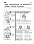 3M Full Face Respirator 7800S Series Instructions