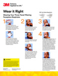 3M N95 Aura Particulate Respirator Instructions