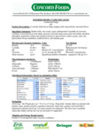 Oringer Continental Fudge Dessert / Sundae Topping Ingredients Oringer Continental Fudge Dessert / Sundae Topping Ingredients