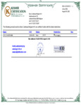 Callebaut Kosher Certificate