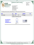 Callebaut Kosher Certificate