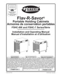 Hatco Flav-R-Savor FSHC-6W and FSHC-7
