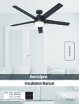 Aerodyne Indoor Smart Fan ENERGY STAR with LED Light 60 inch with Remote manual Aerodyne Indoor Smart Fan ENERGY STAR with LED Light 60 inch with Remote manual