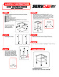 Regency Tables and Sinks Portable Stand for 423TCW26/46