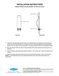 Installation Instructions Installation Instructions