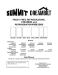 Summit_46ASCF1533BSS_User Manual Summit_46ASCF1533BSS_User Manual