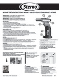 Sterno Handheld Torch instructions Sterno Handheld Torch instructions