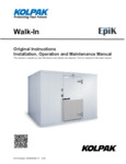 508CUSTMWKIN_Walk-In-Installation-Operation-and-Maintenance-Manual