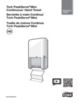 Tork Peakserve® 552538 Black Mini Continuous Paper Towel Dispenser