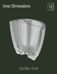 5693885w & 5693885b 3 Inner Dimensions 5693885w & 5693885b 3 Inner Dimensions
