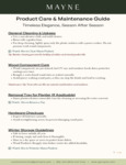 5695890W_5890-W_Fairfield and Cape Cod_Care Guide 5695890W_5890-W_Fairfield and Cape Cod_Care Guide